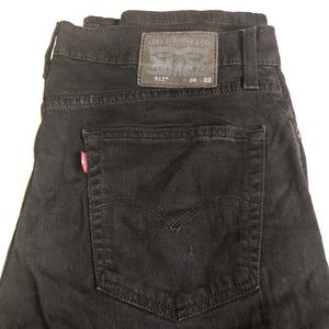 Levi’s 511 W38 L32, All black Jeans